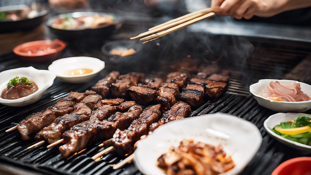 Illustration détaillée sur Découvrez le KBG Korean Barbecue Grill : Une expérience culinaire unique